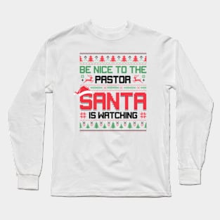 Santa Is Watching Long Sleeve T-Shirt